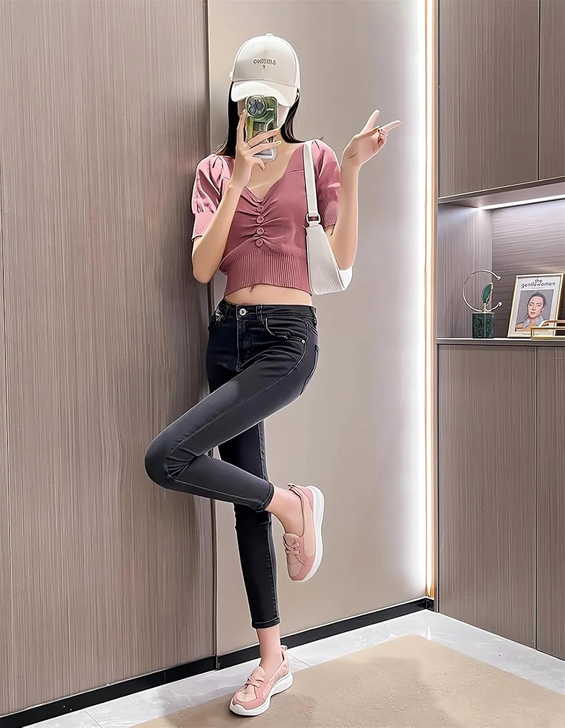 Women’s Breathable Slip on Arch Support Non-Slip Orthopedic Shoes On The Go Comfort Loafers Flats Wide Width Fit Walking Slip-in Sneakers Boat Shoe