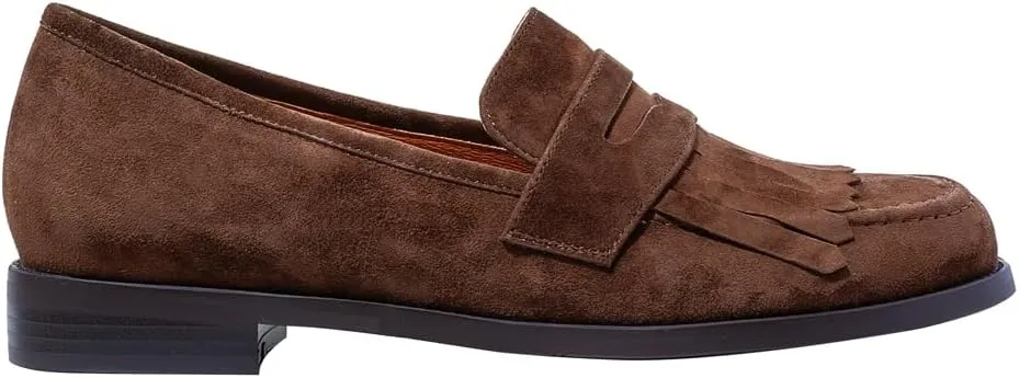 Women's Classic Flat Suede Tassel Loafer