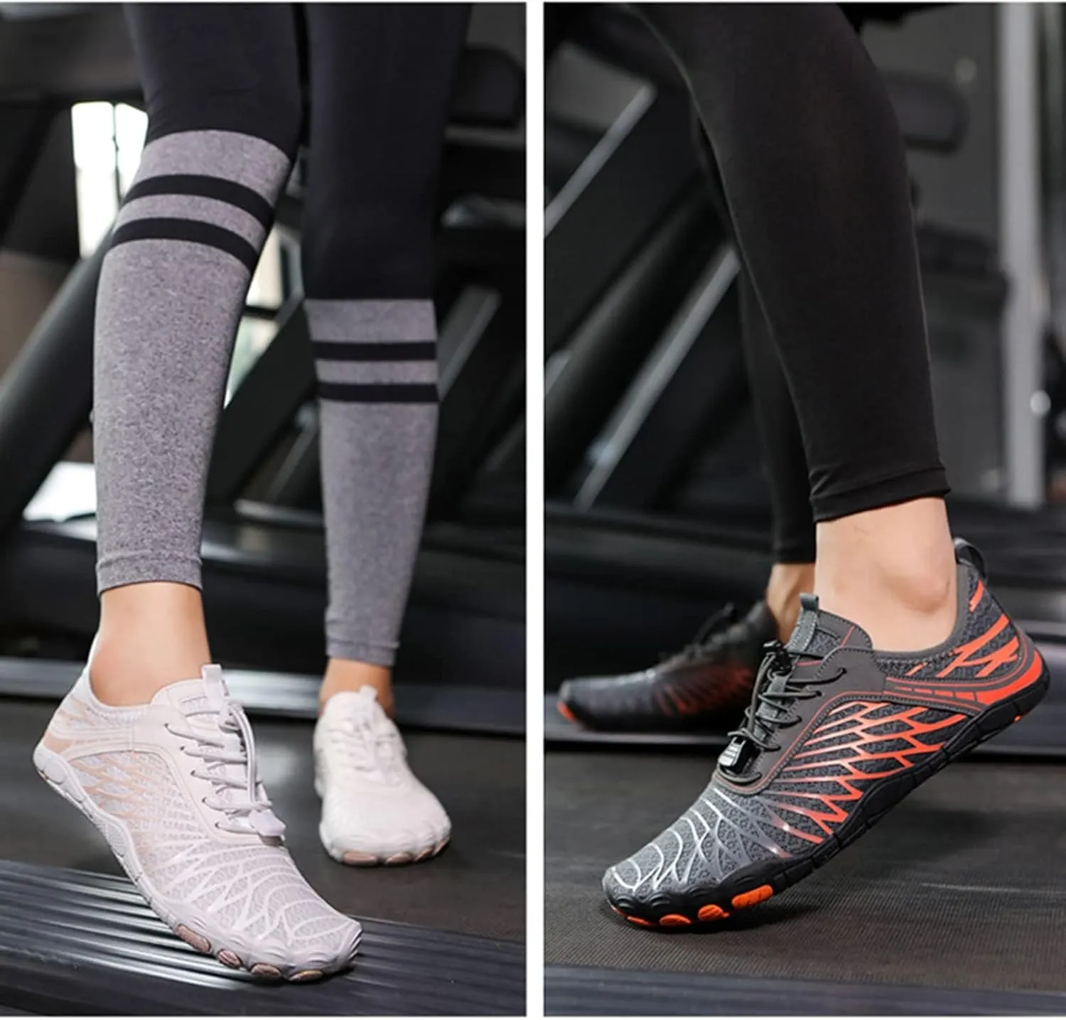 Womens Hiking Footwear Barefoot Pro Barefoot Shoes Quick-Dry Non-Slip Water Shoes for Women Men Sport Athletic Running Sneakers Walking Shoes for Pool Beach Surf Water Park Yoga