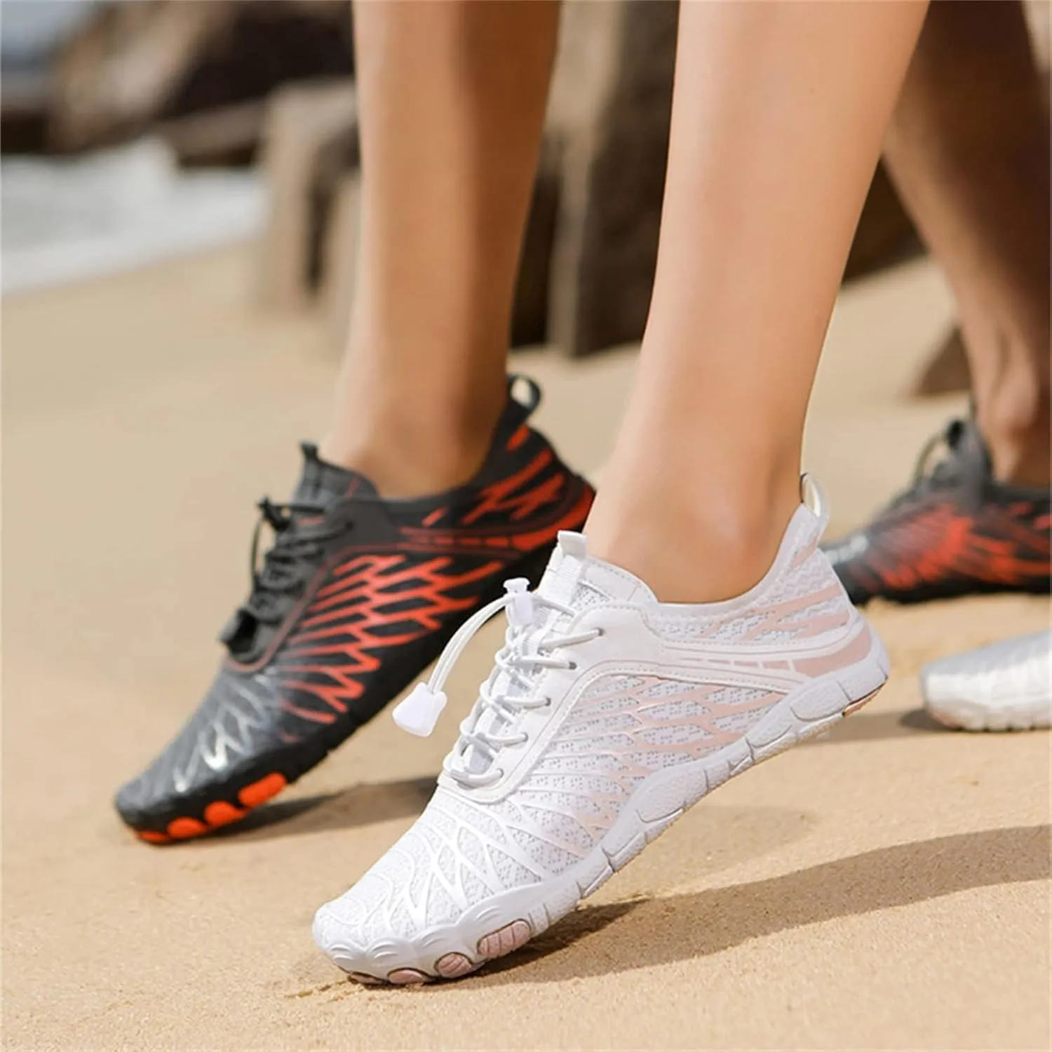 Womens Hiking Footwear Barefoot Pro Barefoot Shoes Quick-Dry Non-Slip Water Shoes for Women Men Sport Athletic Running Sneakers Walking Shoes for Pool Beach Surf Water Park Yoga