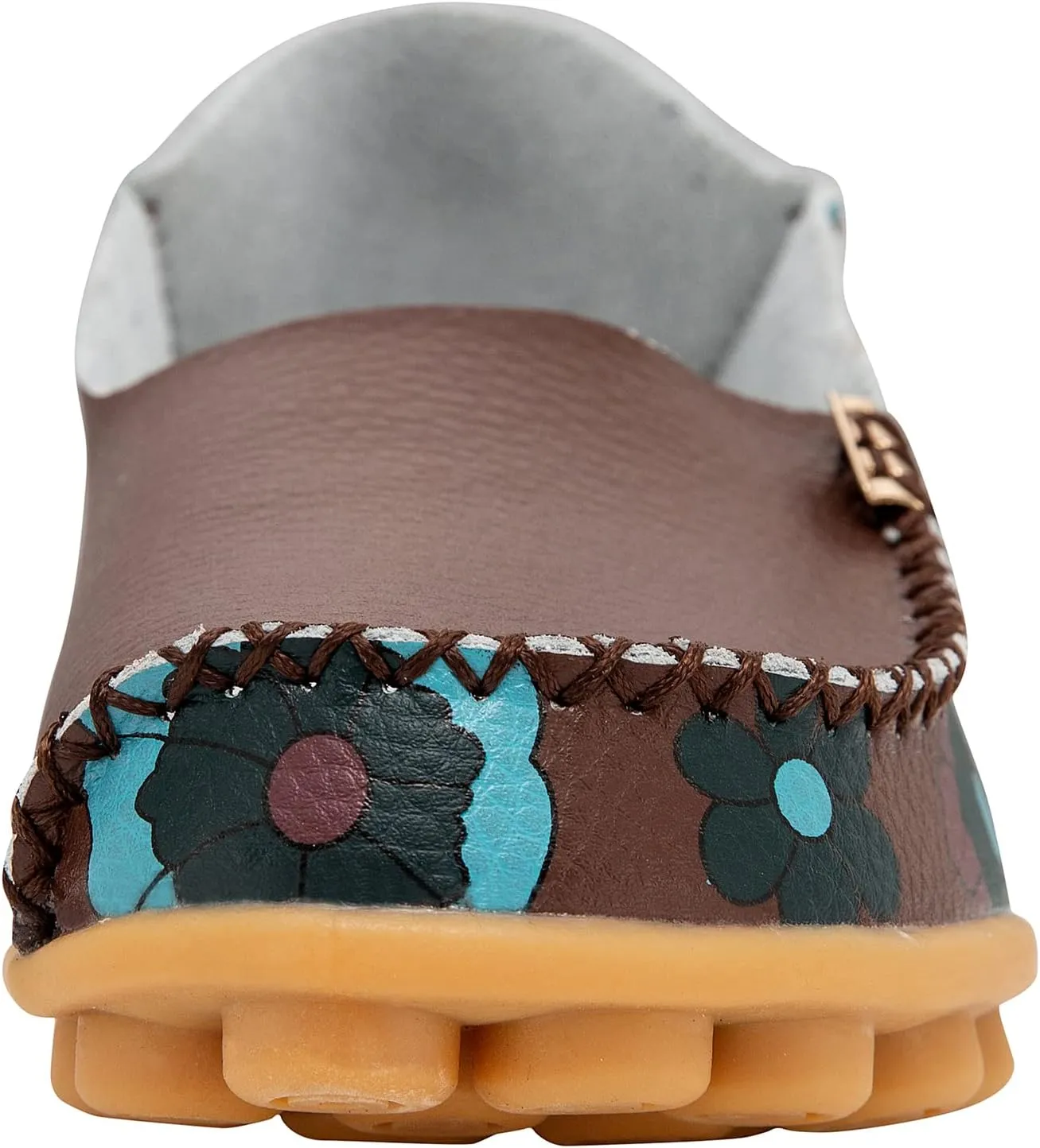 Women's Leather Loafers Comfortable Flat Shoes