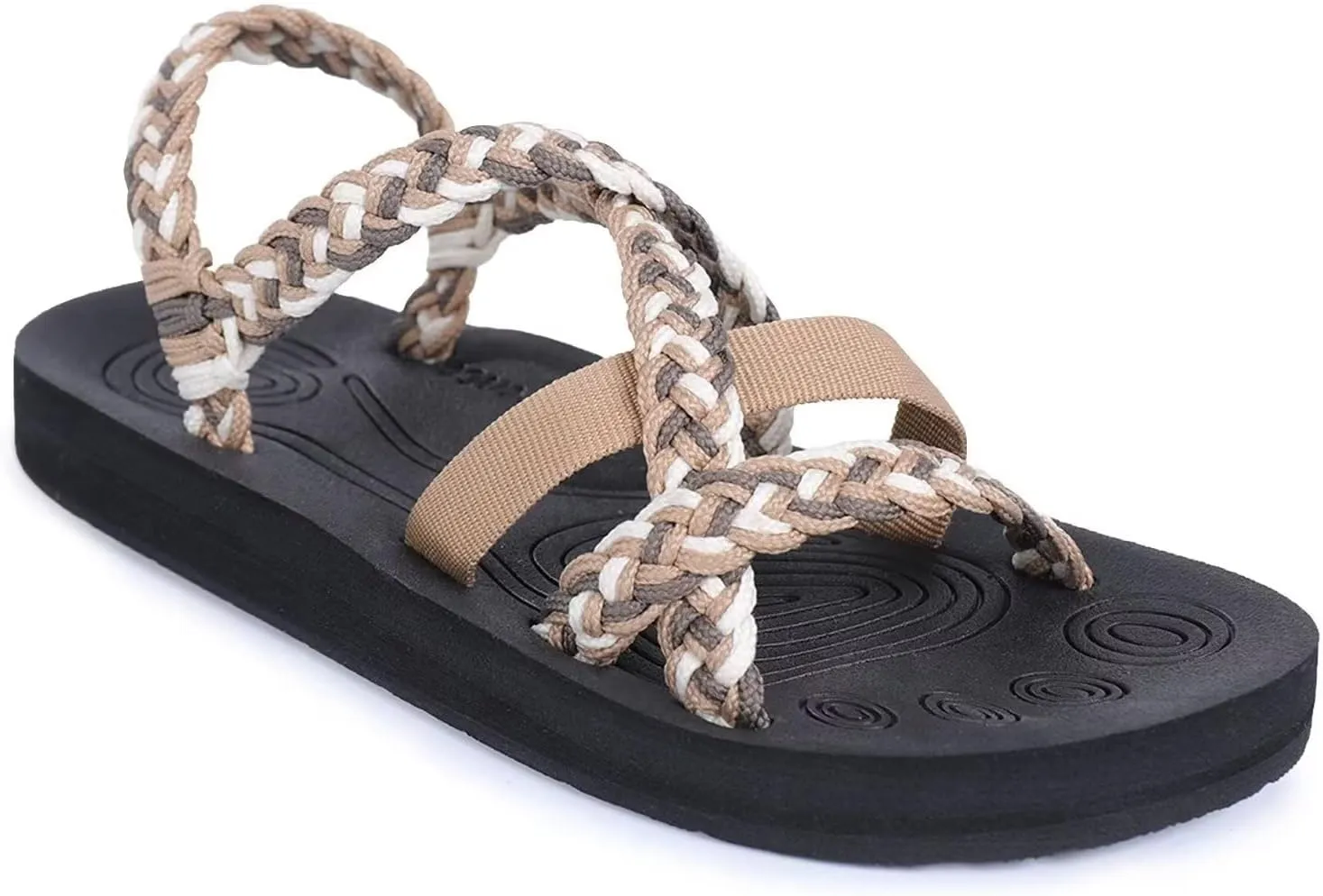 Women's Original Sandals Sport Sandals with Yoga Mat Insole Hiking Sandals Light-Weight Shoes