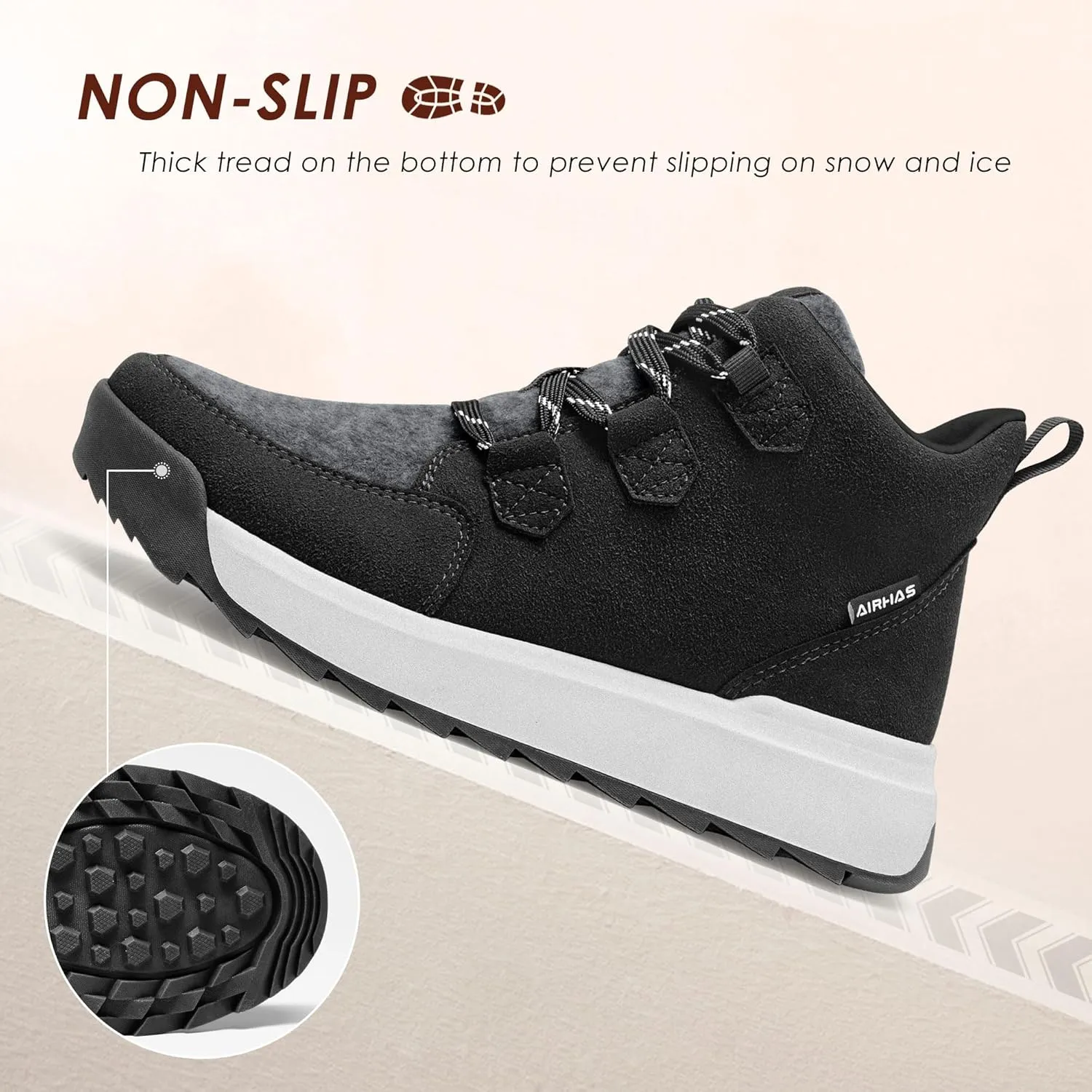 Women's Winter Warm Snow Boots for Women Comfortable Water-Resistant Womens Ankle Boots Fashion Booties