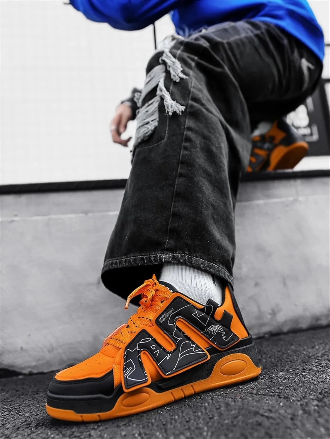 Women's Y2K Color Block Sneakers Lightweight Comfortable Running Walking Shoes for School College Daily Wear Stylish Trainers