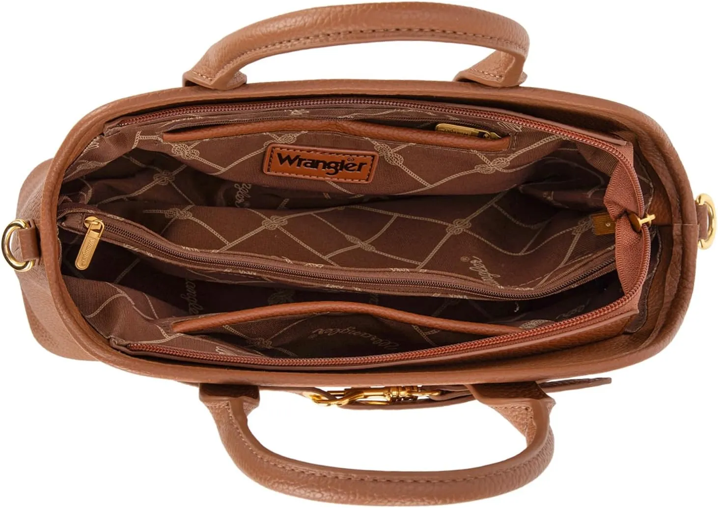 Wrangler Tote Bags for Women Medium Crossbody Purse for Ladies Soft Designer Top-handle Handbags