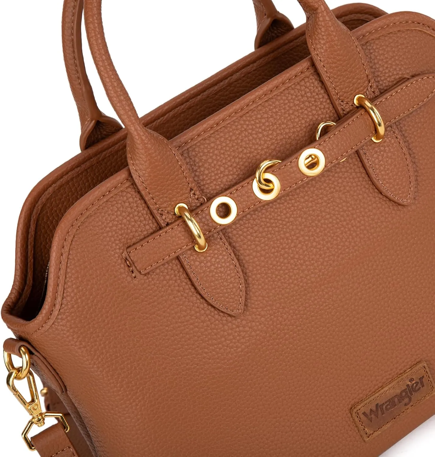 Wrangler Tote Bags for Women Medium Crossbody Purse for Ladies Soft Designer Top-handle Handbags