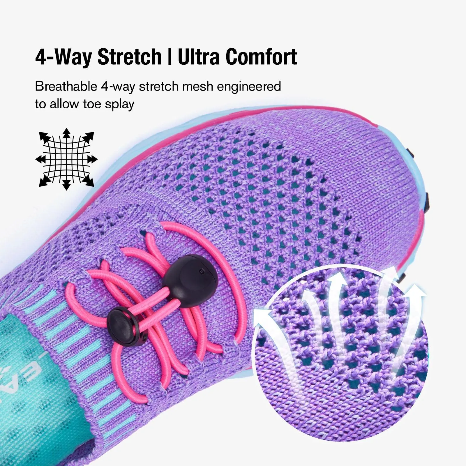 Xdrain Classic Knit - Kids Slip On Water Shoes