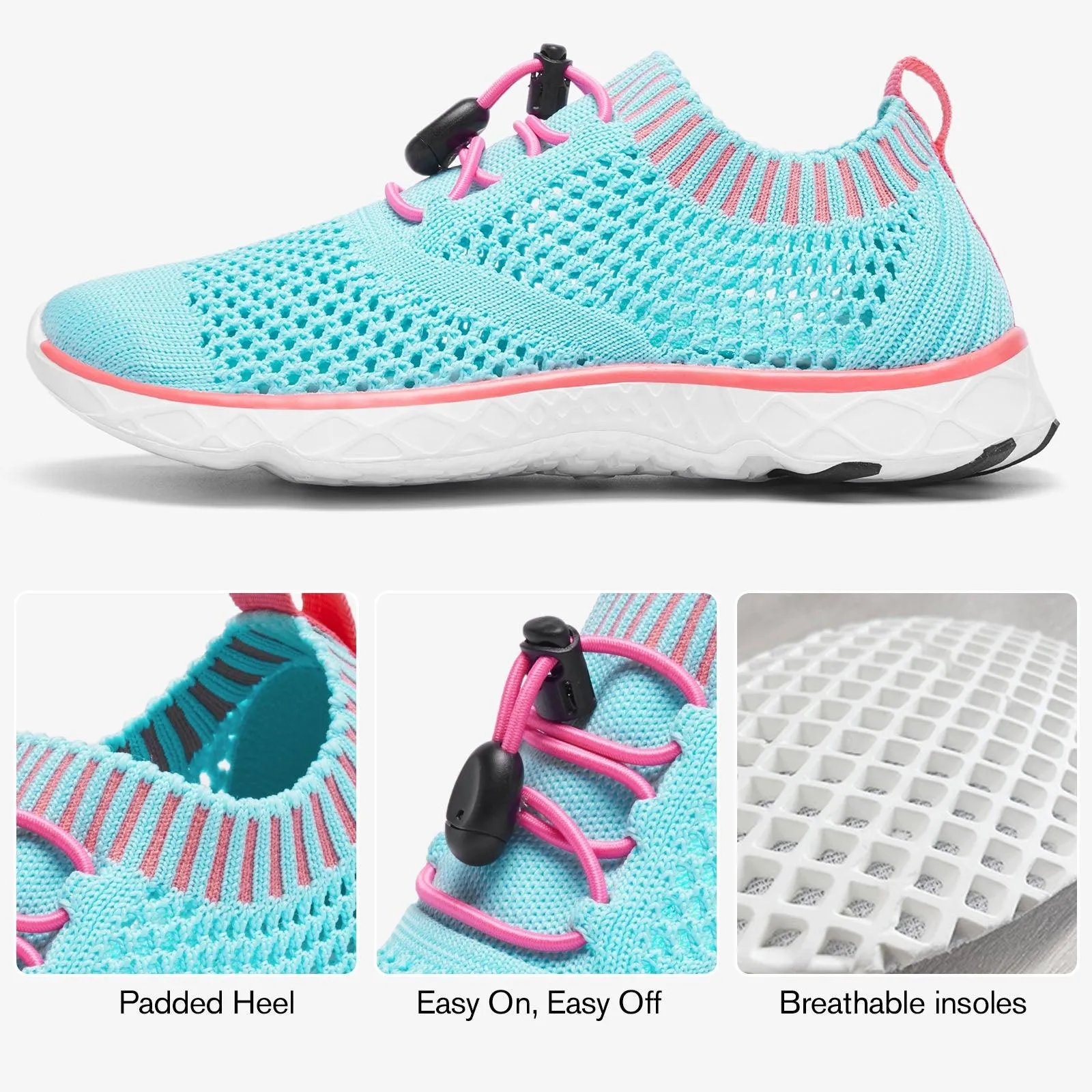 Xdrain Classic Knit - Kids Slip On Water Shoes