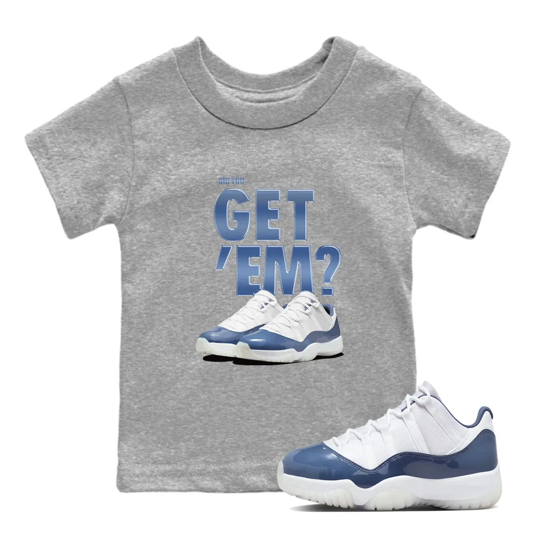 You Kids - Air Jordan Sneaker 11 Exceptional Get SNRT Tees Secure checkout Diffused 'Em Blue Did