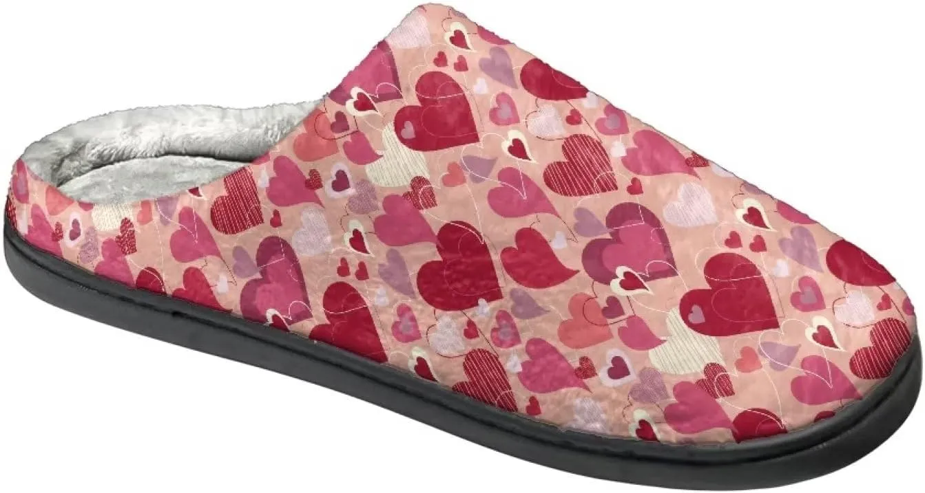 Yzaoxia Slippers for Ladies Size 5.5-12 Indoor Soft Flat Slippers Washable Women Bedroom Slippers