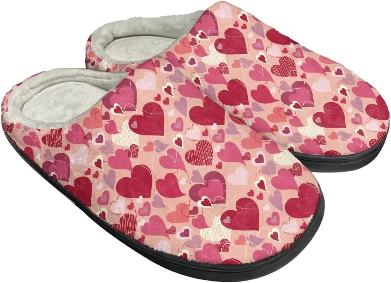Yzaoxia Slippers for Ladies Size 5.5-12 Indoor Soft Flat Slippers Washable Women Bedroom Slippers