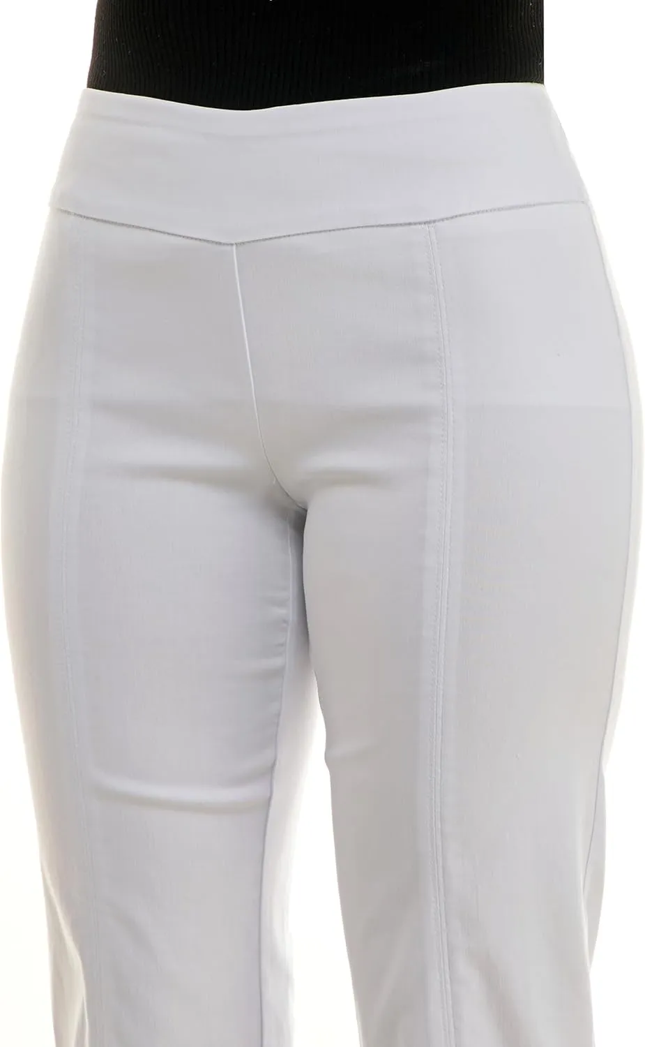 Zac & Rachel Women's Millennium Fabric - Slim Leg Pull-On Pant